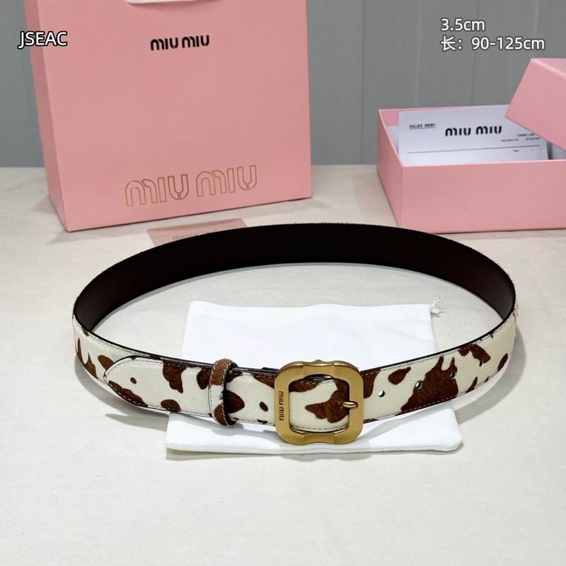 Miumiu belt 35mmX90-125cm 8L02